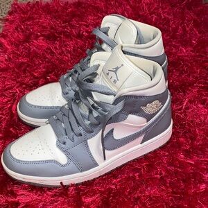 Nike Air Jordan Gray and White Sneakers